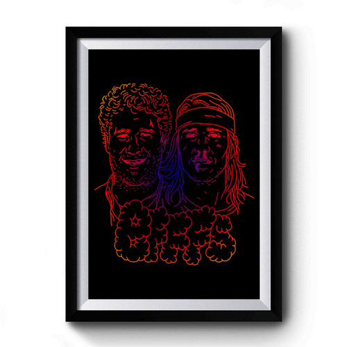 Seth Rogen And James Franco Bfffs Art Premium Poster