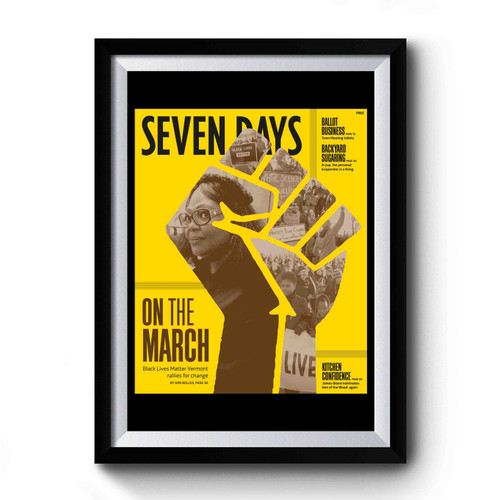 Seven Days On The March Premium Poster