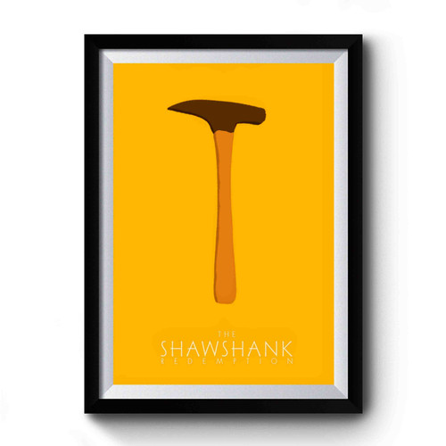 Shawshank Rock Hammer Premium Poster