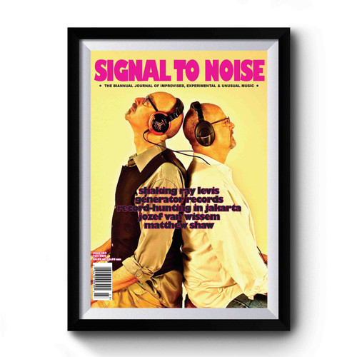 Signal To Noise Premium Poster