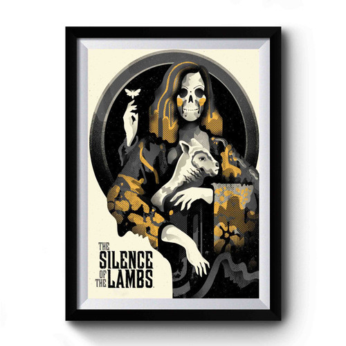 Silence Of The Lamb Skull Premium Poster