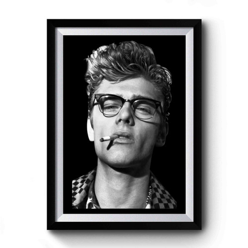 Smoking James Byron Dean Hollywood Premium Poster