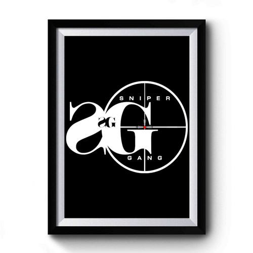 Sniper Gang Logo Premium Poster