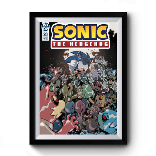 Sonic The Hedgehog Comic Premium Poster