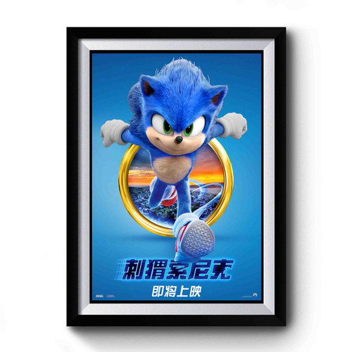 Sonic The Hedgehog Cover Japan Premium Poster