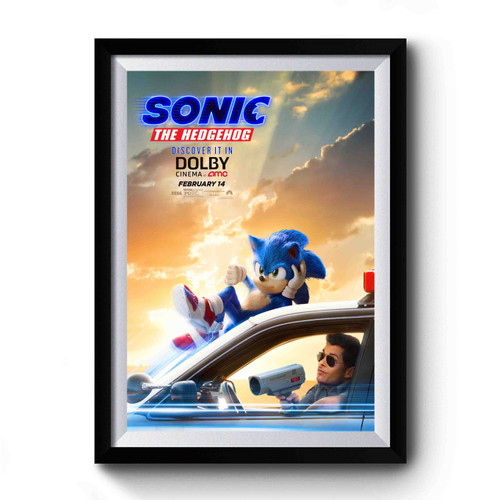 Sonic The Hedgehog Movie Dolby Premium Poster