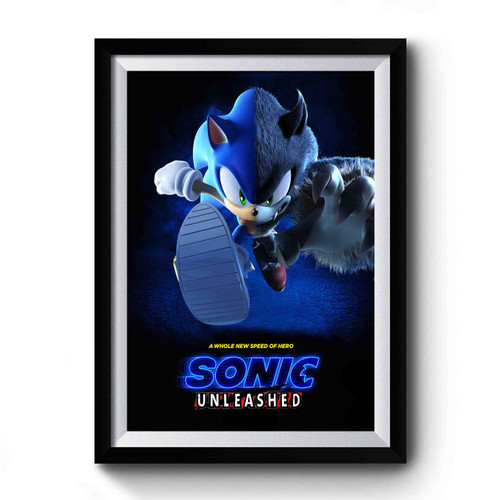 Sonic Unleashed Game Premium Poster