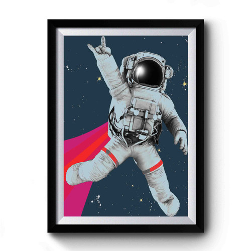 Space Force Thinking Big Premium Poster