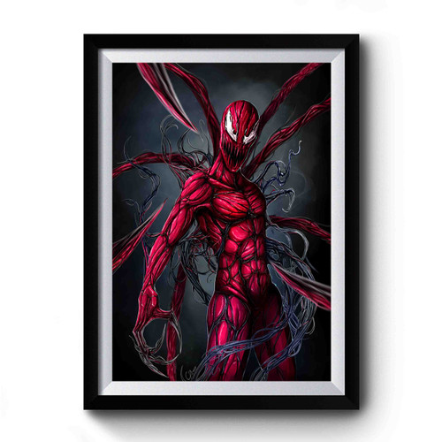 Spider Man Carnage Fan Art Premium Poster