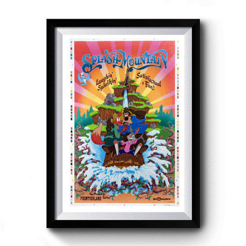 Splash Mountain Premium Poster