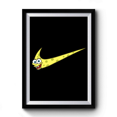 Spongebob Art Logo Premium Poster