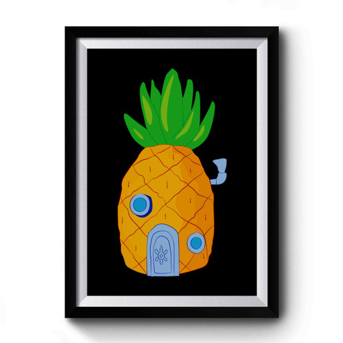 Spongebob Pineapple Premium Poster
