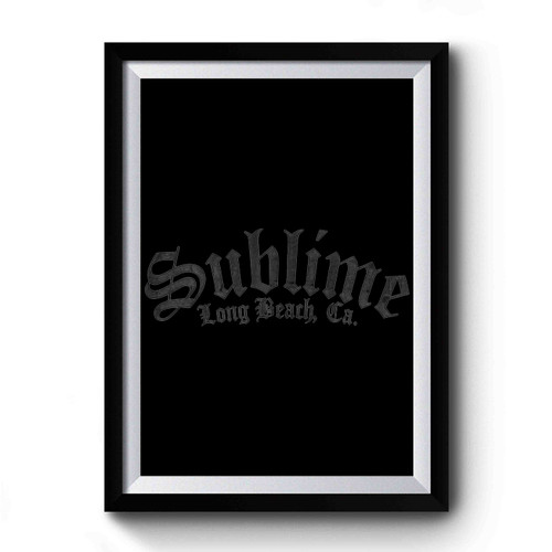Sublime Long Beach Logo Premium Poster