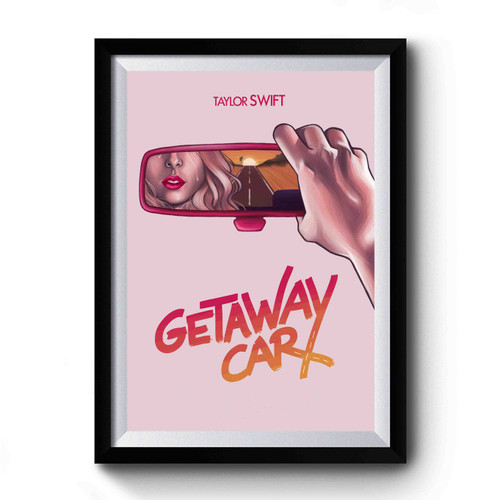 Taylor Swift Getway Car Premium Poster