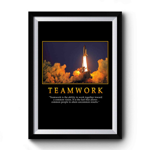 Teamwork Premium Poster
