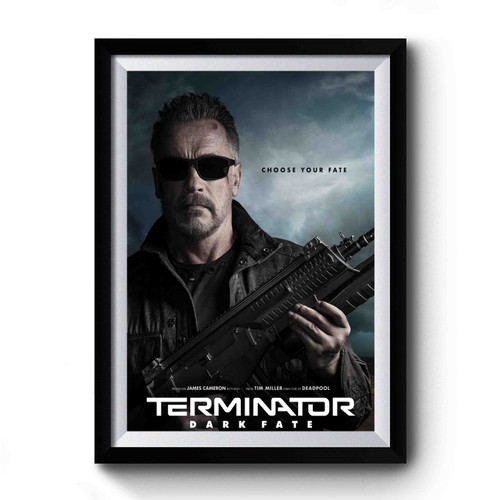 Terminator Dark Fate Arnold Schwarzenegger Premium Poster