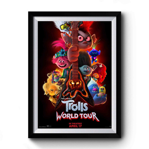 The Animated Movie Trolls World Tour Premium Poster