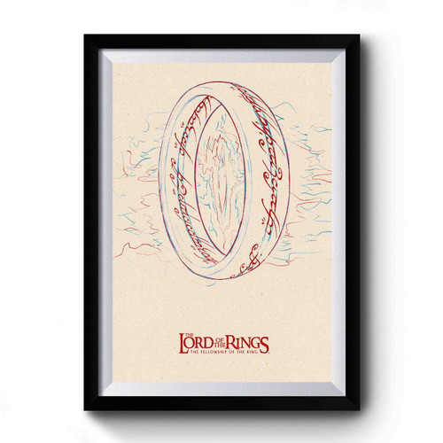The Fellowship Of The Ring 4 Premium Poster