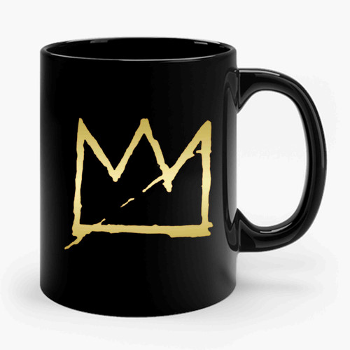 Basquiat Crown Jean Michel Basquiat Ceramic Mug