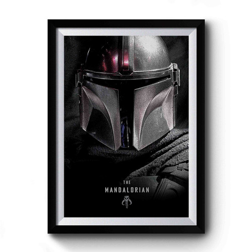 The Mandalorian Dark Premium Poster