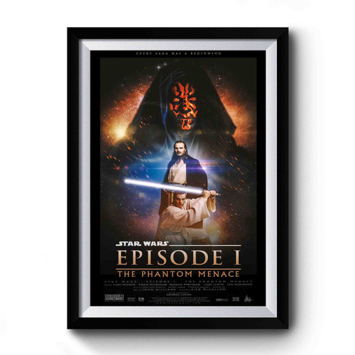 The Phantom Menace Premium Poster