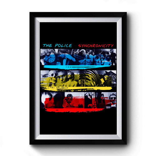 The Police Synchronicity Collage Premium Poster