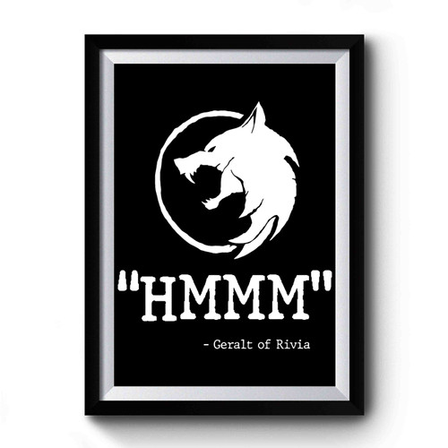 The Witcher Hmmm 1 Premium Poster