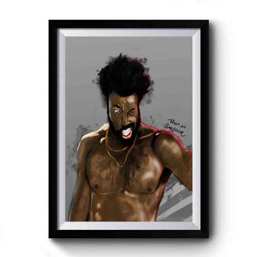 This Is America Art Premium Poster