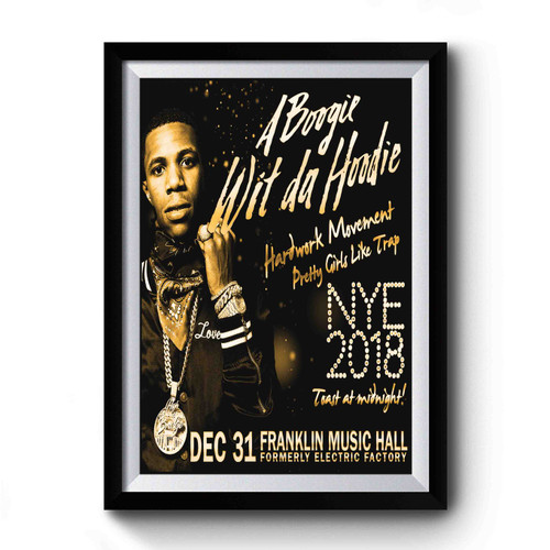 Ticket Giveaway A Boogie Wit Da Hoodie The Anderson Street Project Premium Poster
