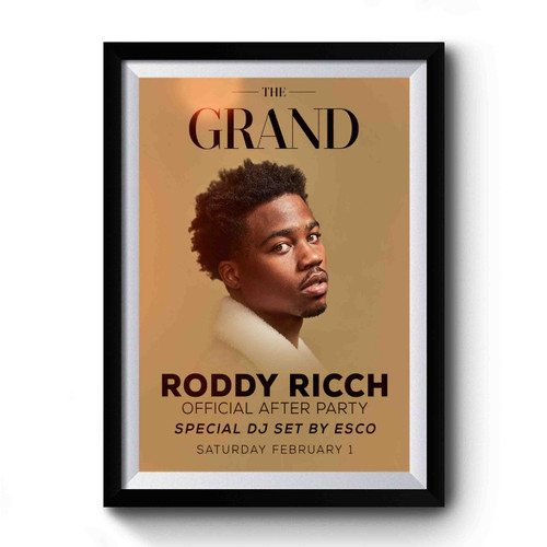Tickets And Tables To Roddy Ricch Official After Premium Poster