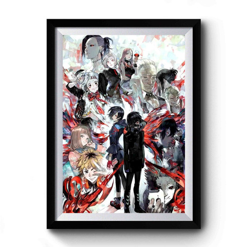 Tokyo Ghoul Kaneki And Touka Premium Poster