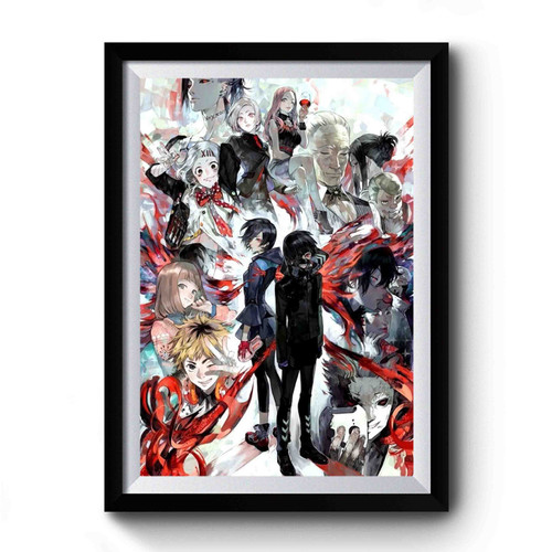 tomorrow sunny tokyo ghoul root a kaneki rize touka anime Premium Poster