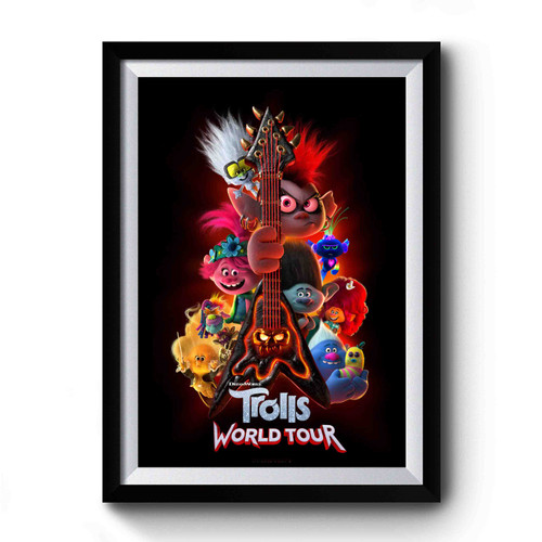 Trolls World Tour Cover Premium Poster