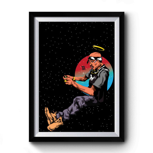 Tupac Art Hip Hop Premium Poster