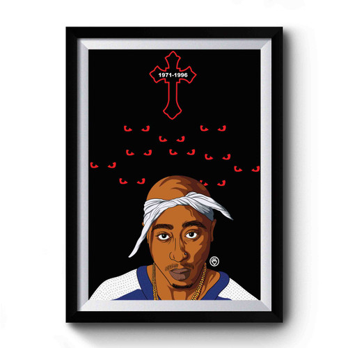 Tupac Hip Hop Rap Music Premium Poster
