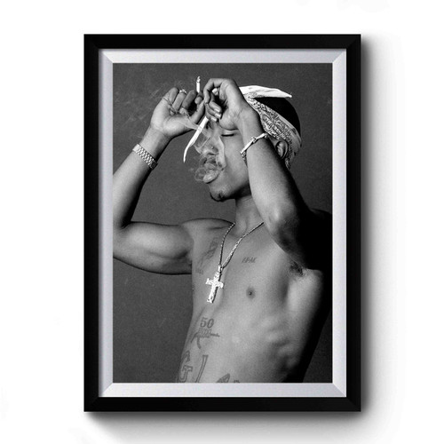 Tupac Shakur Awesome Premium Poster