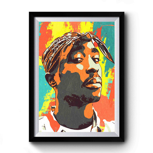 Tupac Shakur Rap Hip Hop Premium Poster