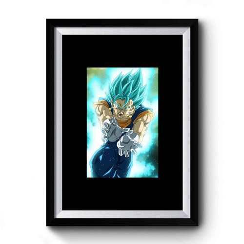 Vegito Blue Dragonball Premium Poster