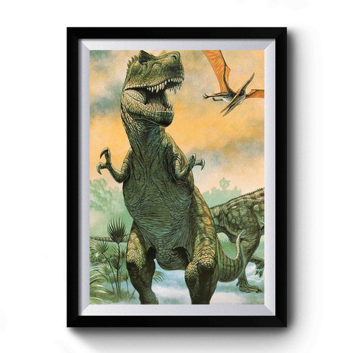 Vintage Dinosaur Premium Poster