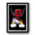 Deadpool Riding A Unicorn Parody Premium Poster
