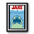 Jake Adventure Time Jaws Parody Premium Poster Jake Adventure Time Jaws Parody Premium Poster