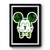 Mickey Mouse Cartoon Hands Flipping The Bird Marijuana Weed Premium Poster