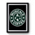 Musicals And Coffee Logo Premium Poster
