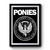 Ponies Friendship Logo Premium Poster