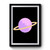 Saturn Kawaii Vector Premium Poster