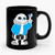 Undertale Sans Skeleton Finger Your Blue Hearth Giggle Characters Rpg Anime Game Ceramic Mug