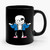 Undertale Sans Skeleton Ceramic Mug