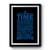 Tardis Typography Premium Poster