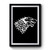 Wolf Stark Logo Game Of Thrones Premium Poster