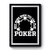 Work Play Poker Premium Poster